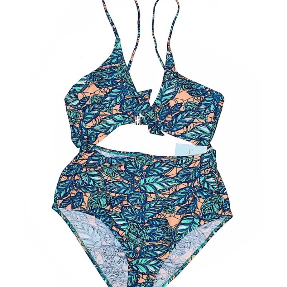Teal Cupshe One Piece Bathing Suit (w/ Tags)